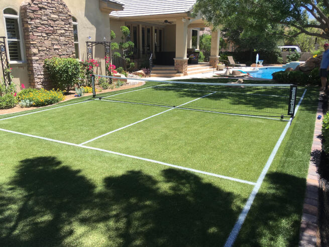 Backyard Pickleball Court